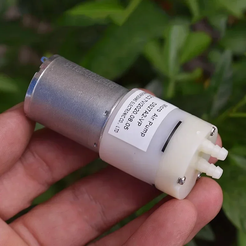 Мембранный вакуумный мини-насос постоянного тока 3 в 7 с мотором 370 всасывающий