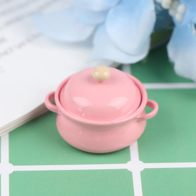 Миниатюрные аксессуары для кукольного домика миниатюрная суповая кастрюля