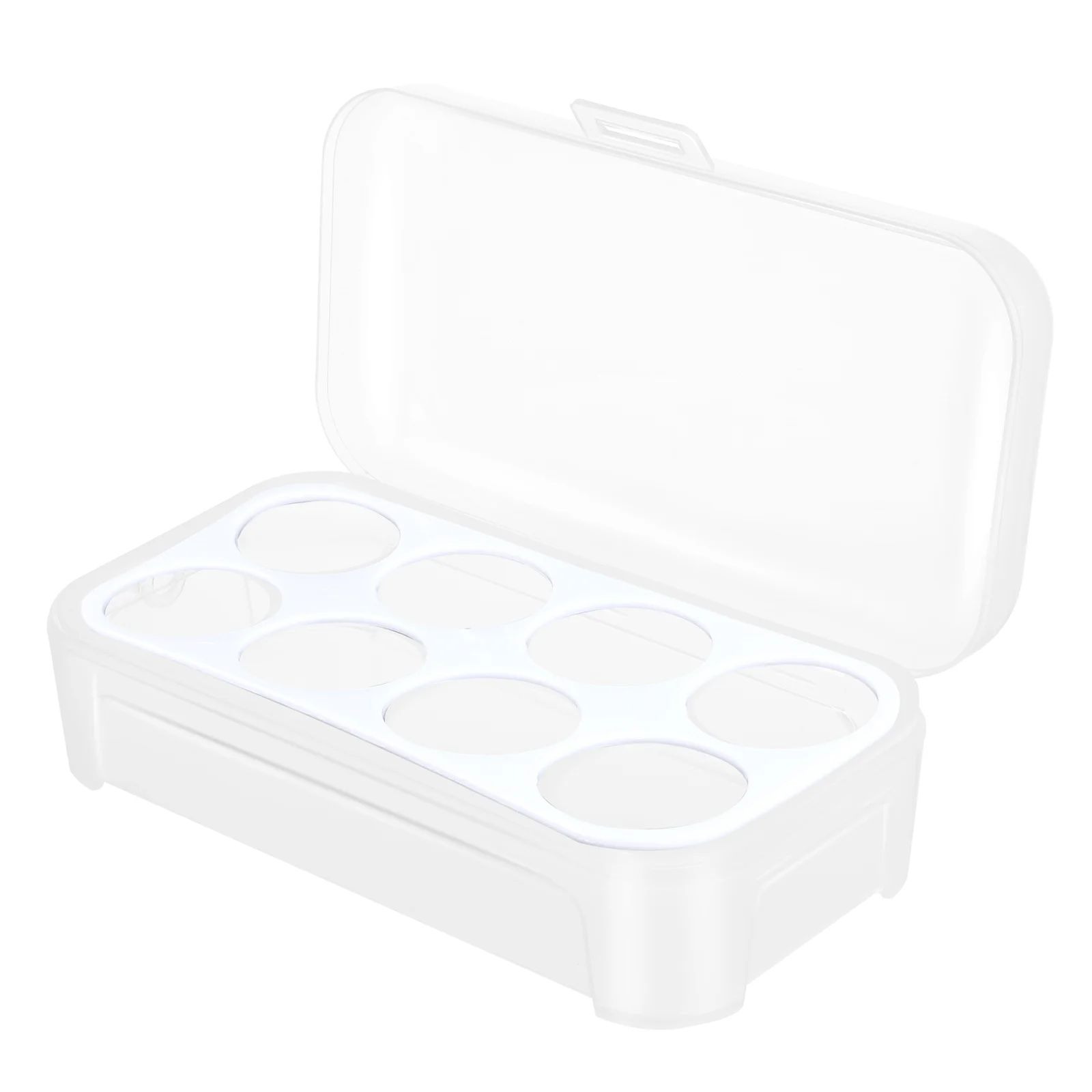 

Egg Storage Container Holder Refrigerator Tray Box Forfridge Organizer Lidstand Case Carriercartons Dish Bin Kitchen Clear Grids