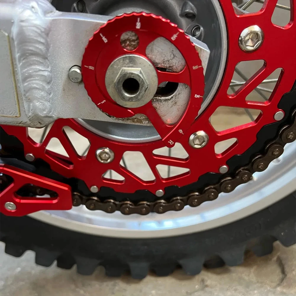 Комплект Регулятора Цепи для мотоцикла Yamaha TW200 XT 225 250 Honda CRF150F CRF230L/F XR 230 400 600 650 R L