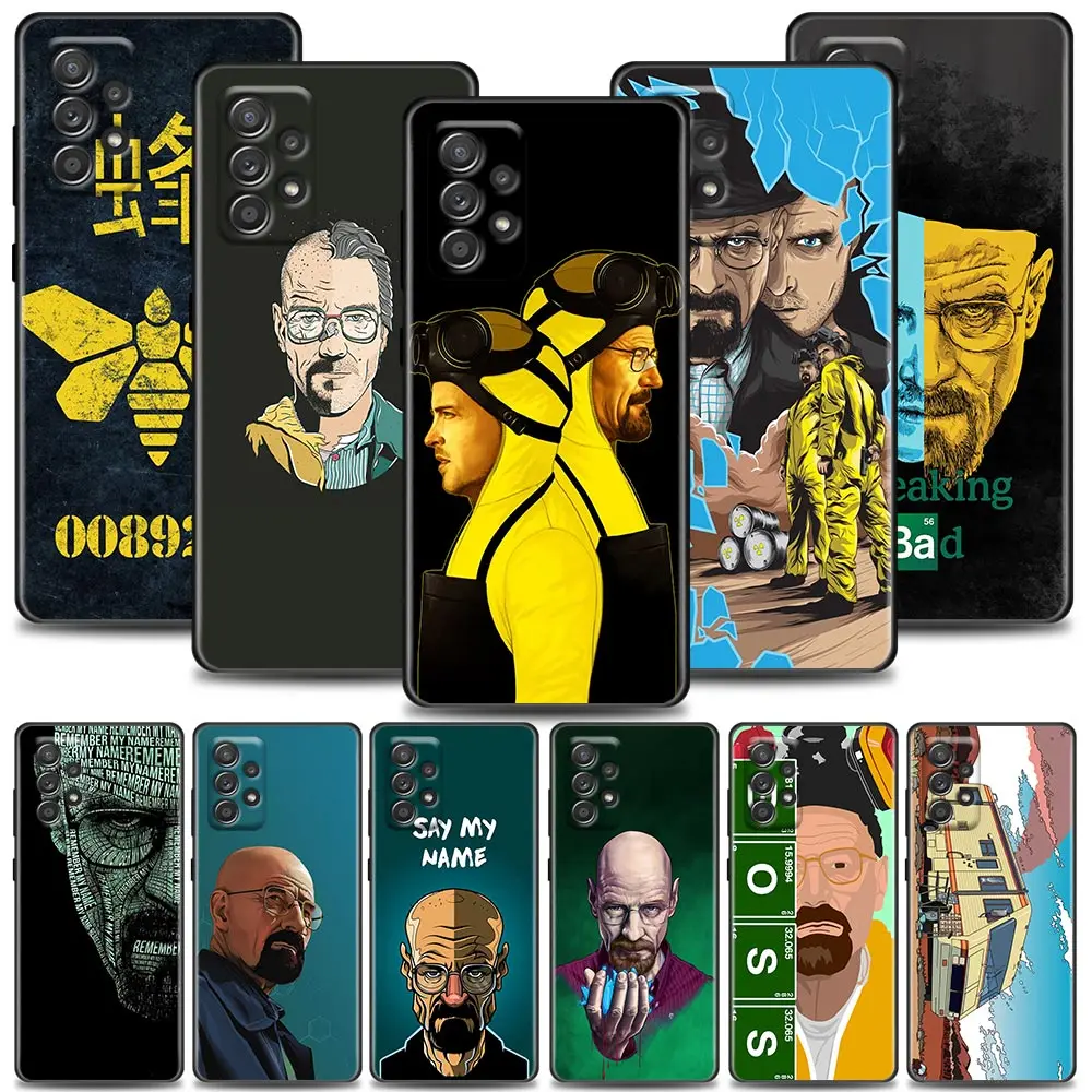 

Phone Case for Samsung A01 A02 A03s A11 A12 A13 A21s A22 A31 A32 A41 A42 A51 4G 5G Silicone CaseBreaking Bad Art Show