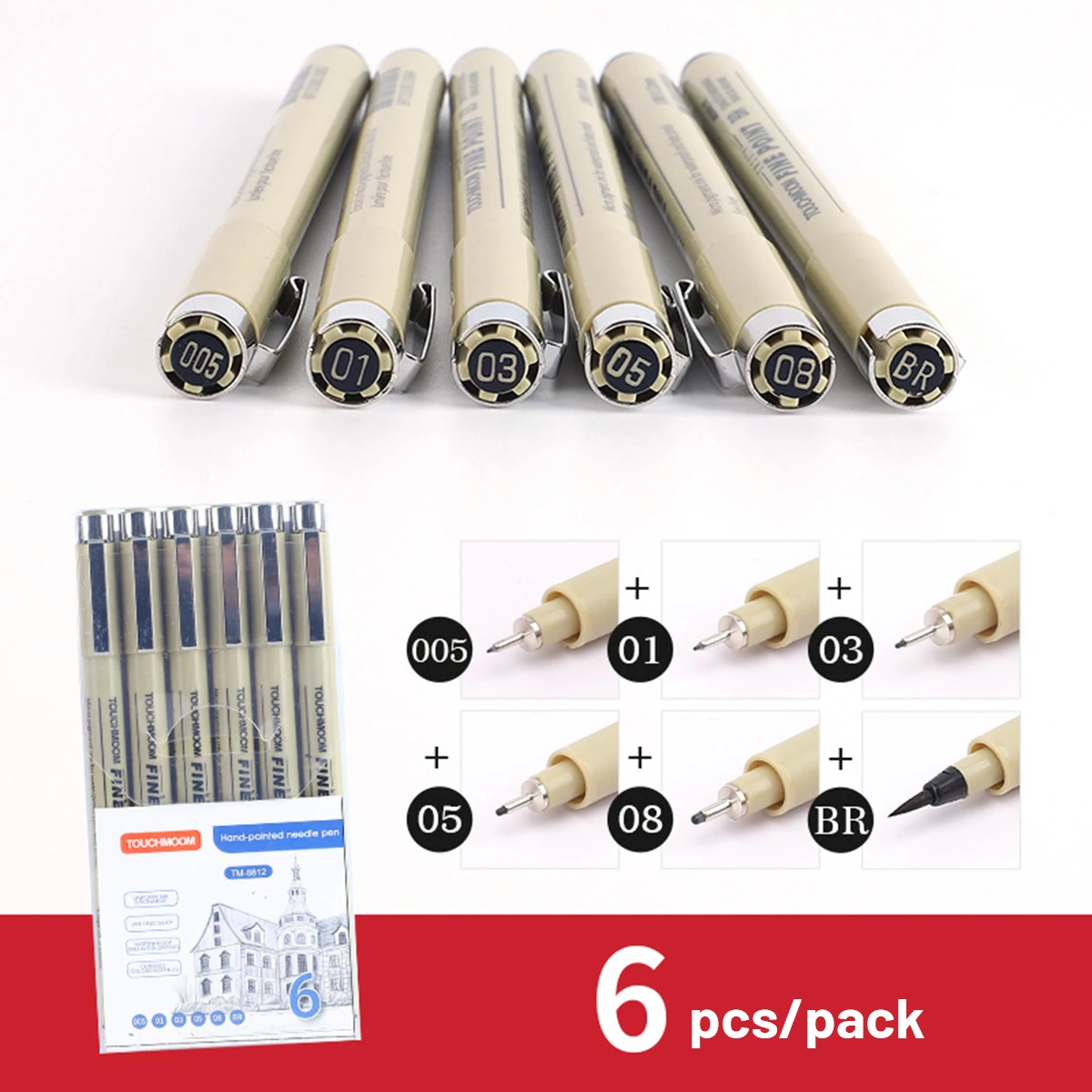 

Маркеры для рисования Q143 6-12 шт.