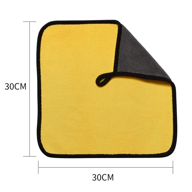 1/3 шт. полотенце из микрофибры для чистки автомобиля