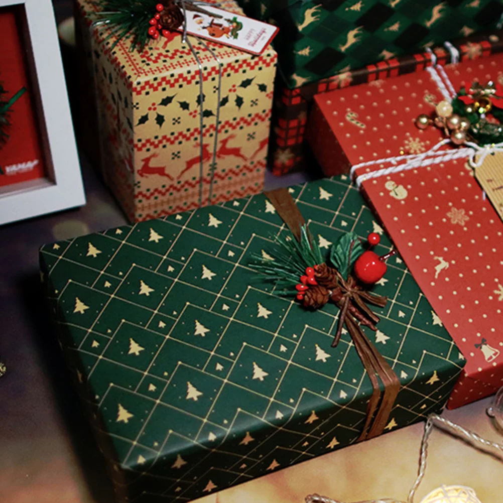 

Birthday Wrapping Paper Brown Wrapping Paper Christmas Supplies Christmas Decorations Holiday Wrapping Paper