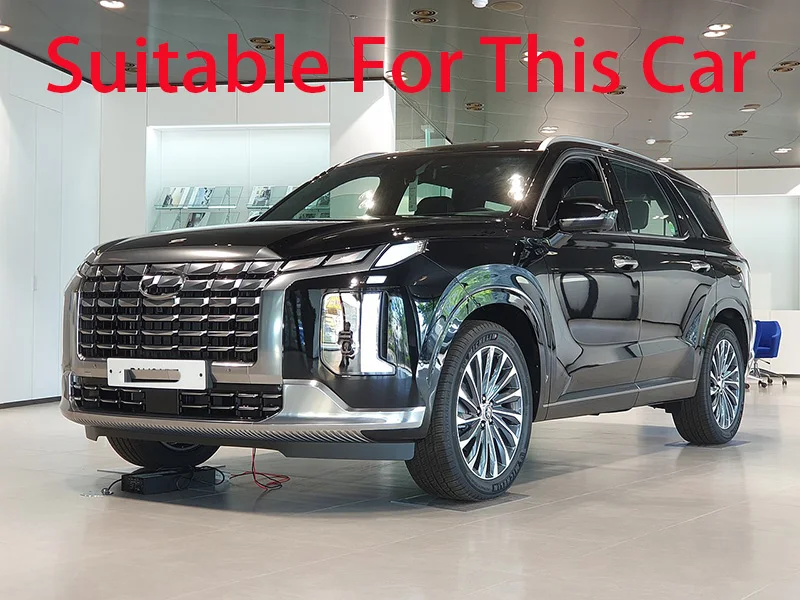 Для Hyundai Palisade 2023 2024 автомобильные аксессуары стиль из углеродного волокна кнопка