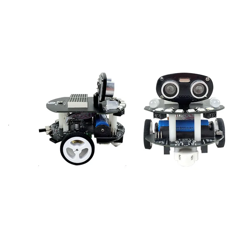 2WD Multi Robot Car For Arduino Robot DIY Electronic Kit Scratch APP Graphics Programming Robotic Car GIft for Kids Study Kit