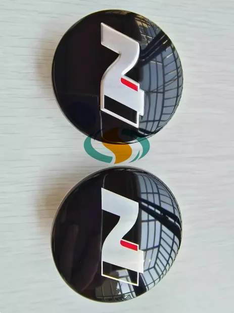 N Line Logo High Hubcap для Elantra Sonata Tucson KONA со стильными внешними аксессуарами