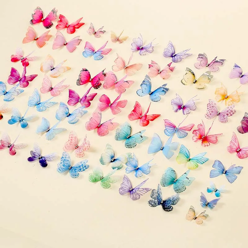 

Butterfly Hair Clips for Girls Kids Glitter Barrette Ornament Wedding Hairpins Claw Clip Hair Accessories Styling Tools Headwear