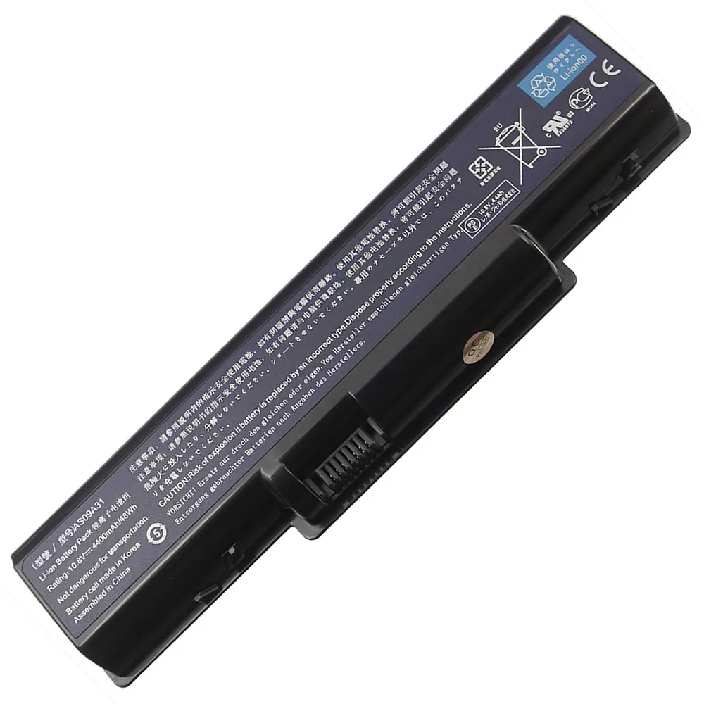 Новый аккумулятор для ноутбука ACER AS09A31 AS09A41 AS09A51 AS09A61 AS09A71 AS09A73 AS09A75 AS09A90 AS09A56 5732 4732 5516