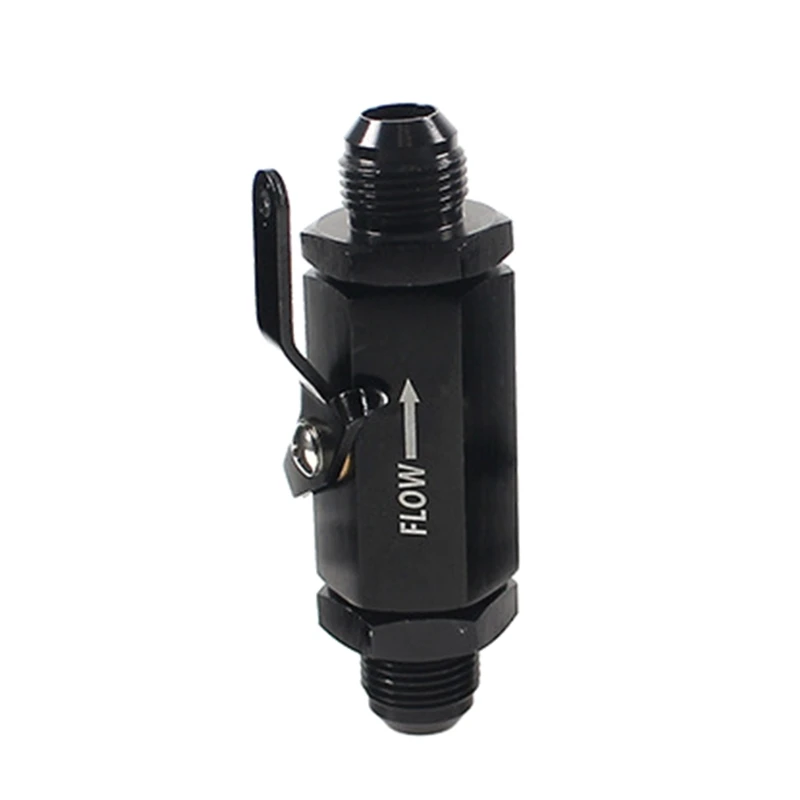 

Универсальный односторонний клапан для мотоцикла AN6/AN8/AN10/AN12, алюминиевый Встроенный топливный фильтр, запорный клапан, отрезанный с кабель...