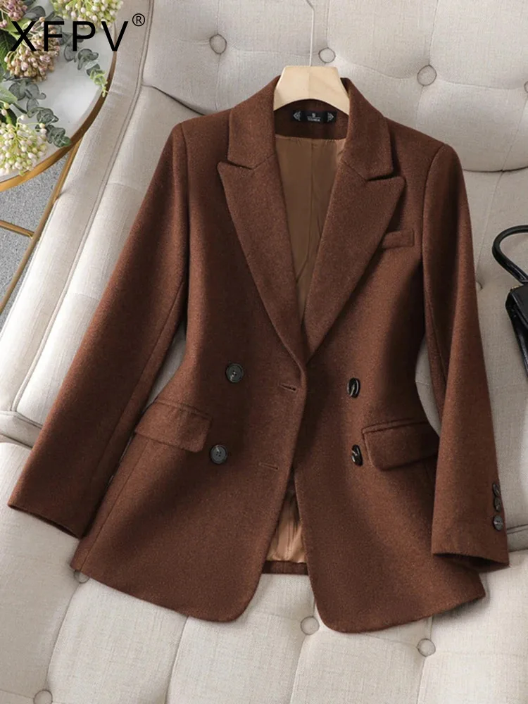 Женский шерстяной блейзер XFPV