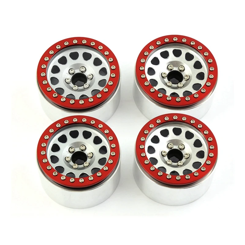 

2.2 Inch Metal Beadlock Wheel Rim Wheel Hub For 1/10 RC Crawler Car Axial Wraith Capra RR10 SCX10 Traxxas TRX4 TRX6