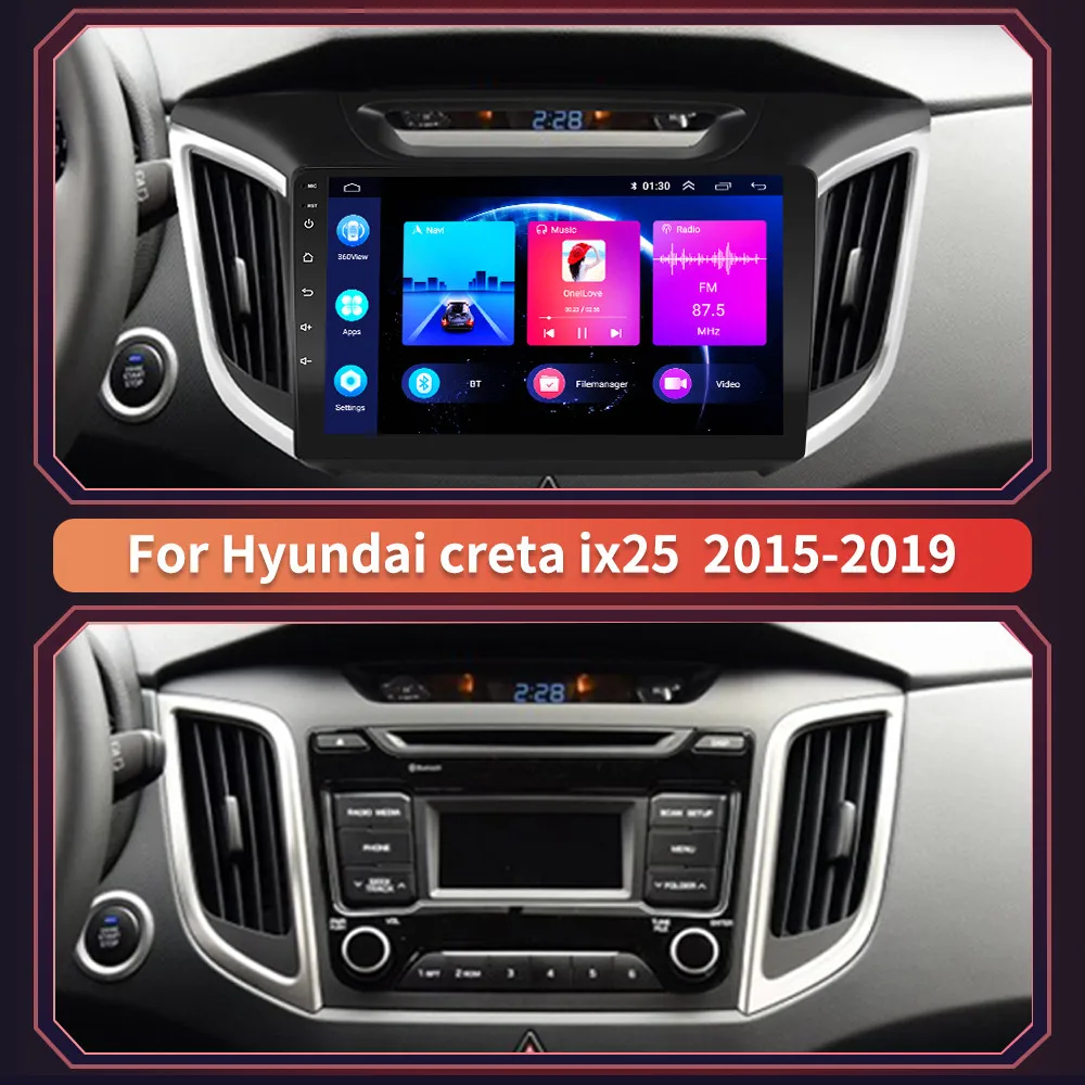 Автомобильный мультимедийный плеер 2 Din автомобильные Радиоприемники