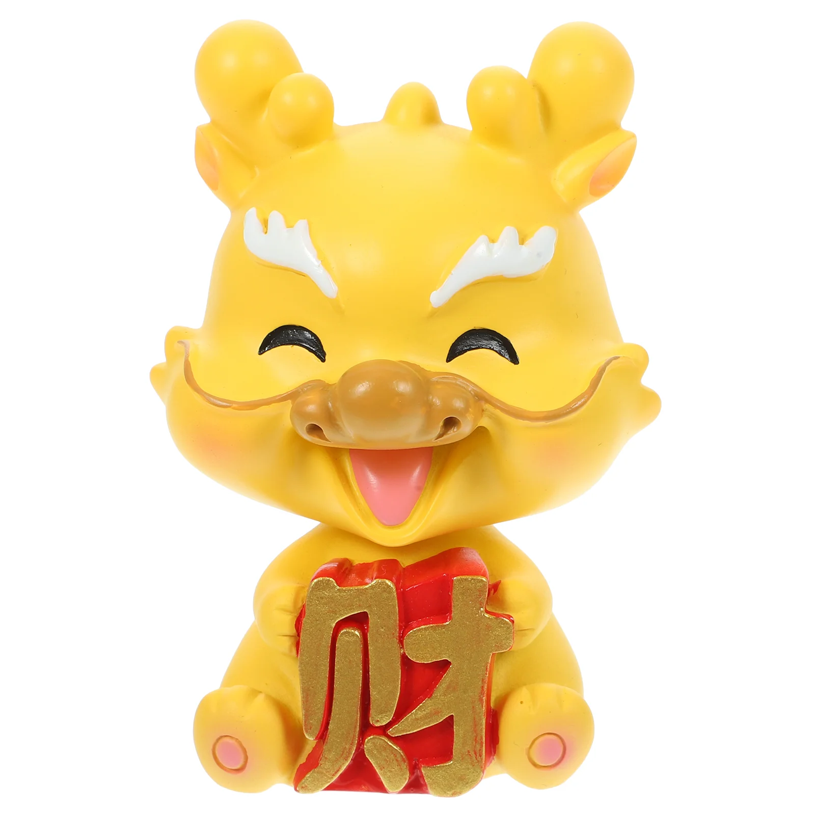 

Dragon Shaped Ornament Crafts Decorative Dragon Cartoon Resin Home Fortune Statue Figurine Sculpture Desktop Adornment