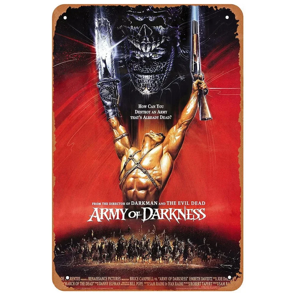 Классический металлический постер в стиле ретро Танец волка из классических