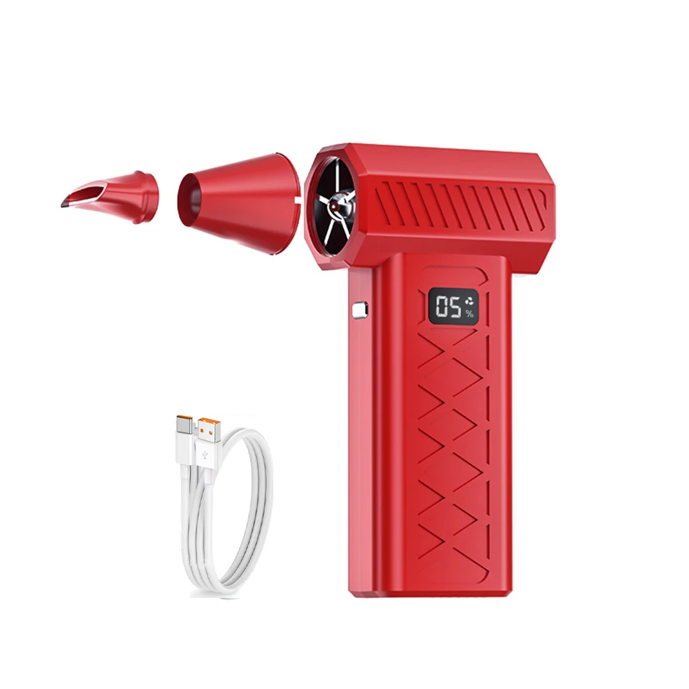 

Электрическая воздушная тряпка, турбореактивный вентилятор, жестокий вентилятор, 6 передач, регулируемая, 400000 об/мин, чистящий вентилятор, инструмент, портативный автомобильный продувка снега