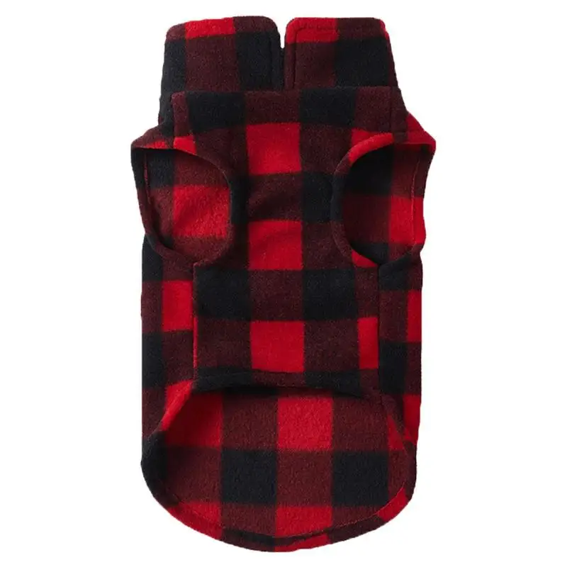 

Dog Fleece Vest Cozy Thick Fleece Dog Sweater Sleeveless Warm Thick Pullover Dog Jacket For Snow Rainy Cold Weather Dog Lovers