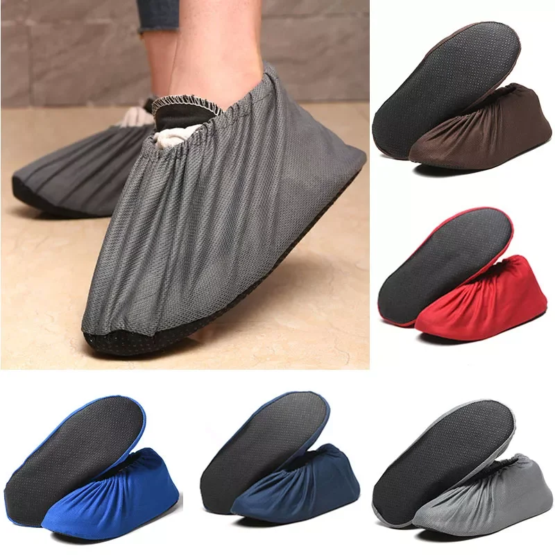 

Reusable Shoe Covers Non-slip for Men Women Washable Keep Floor Carpet Cleaning Household Outdoor Shoes Protector Cover