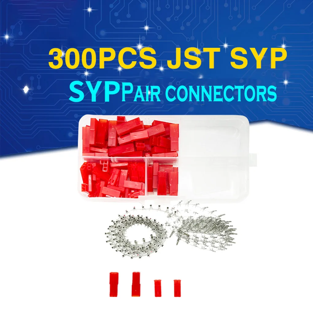 Фото 300 шт., набор обжимных коннекторов JST SYP №4