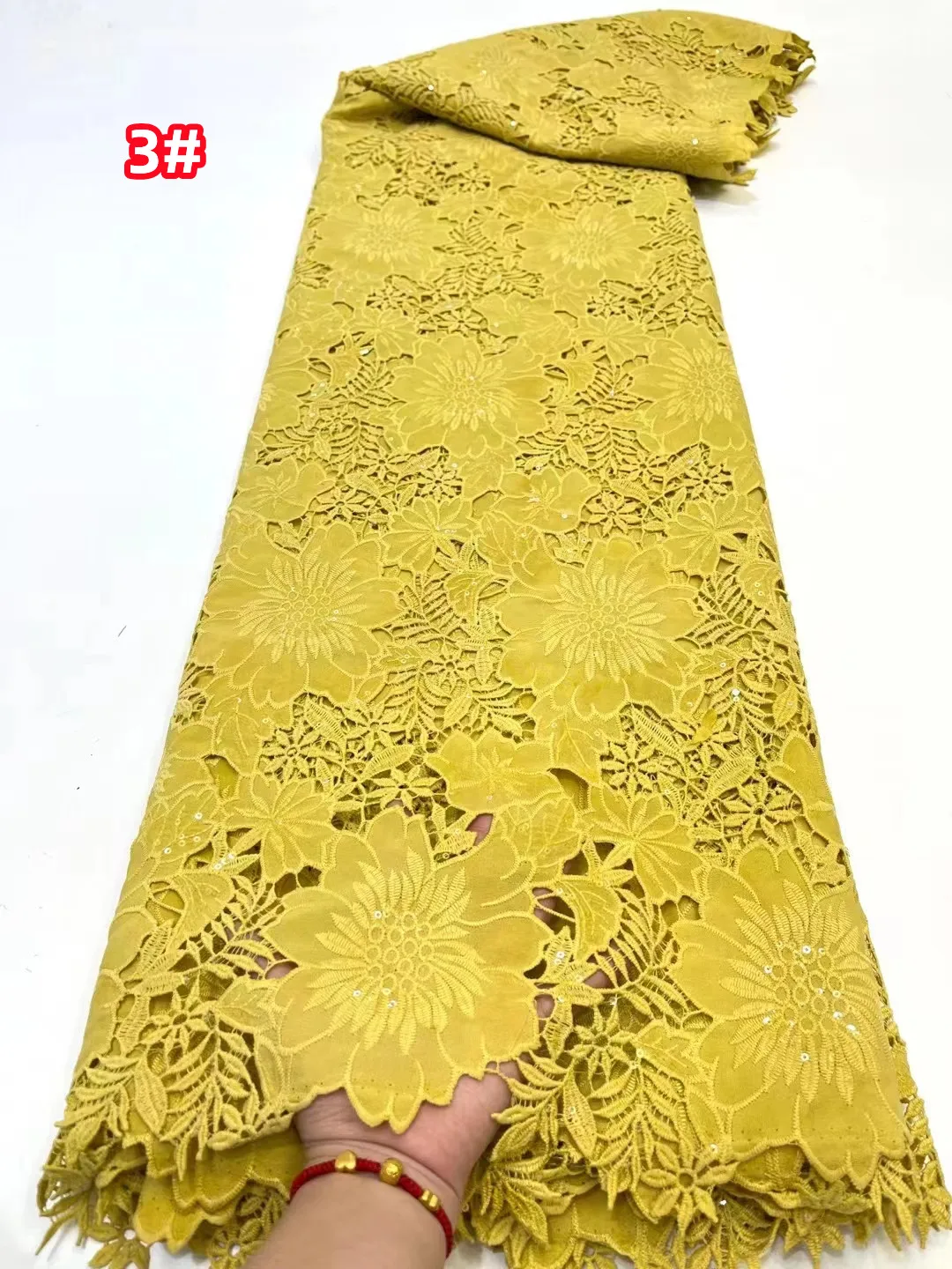 Новинка изысканная Тяжелая промышленная Великолепная Кружевная Сетка с