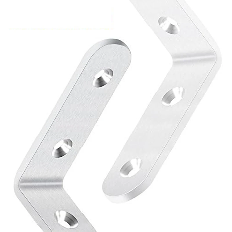 Настенный угловой кронштейн с винтовым соединением для деревянного стола