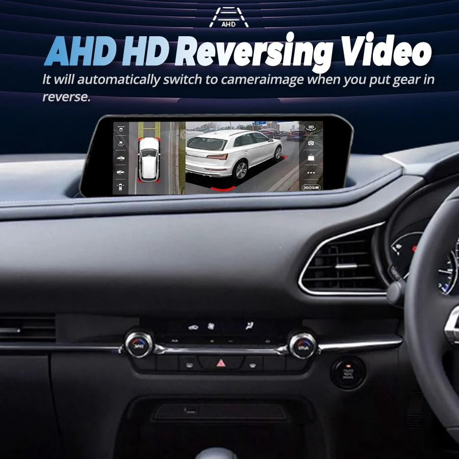 10 25 дюймовый автомобильный радиоприемник для Mazda 3 CX-30 2020 Android 13 Qled экран головное