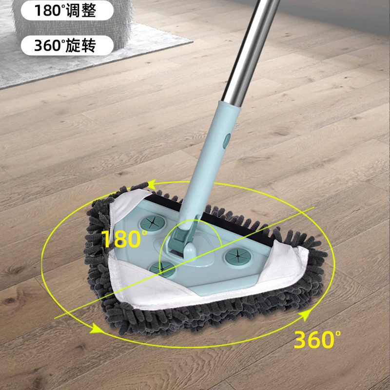 

Large Multipurpose Lengthened Triangle Mop Window Cleaner Ground Brush Scrub Glass Glass Cleaner Window Scraper