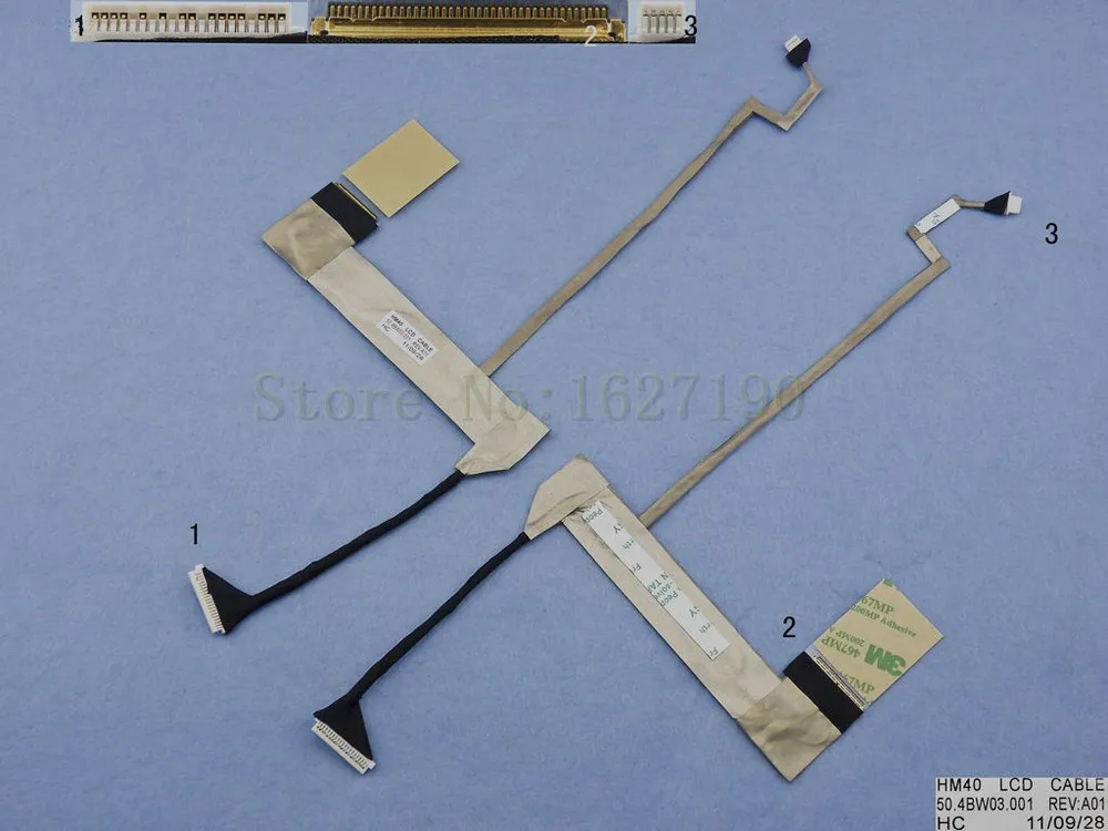 

New LCD LED Video Flex Cable For ACER Aspire 4332 4732 D525 D725 MS2268 For 50.4BW03.001 Repair Notebook LED LVDS CABLE