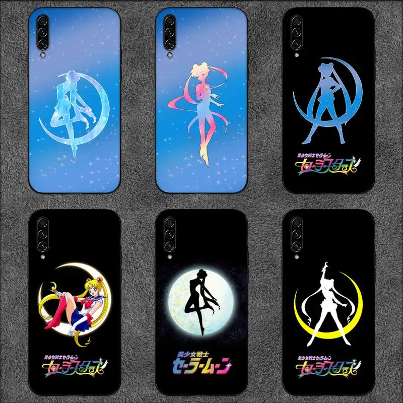 

S-Sailors Moons Anime Phone Case For Samsung Galaxy A02 A12 A13 A22 A32 A41 A51 A53 A71 A73 Shell