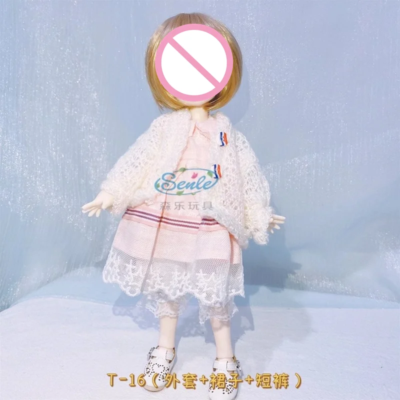 Новое платье Jk униформа для 30 см 1/6 Bjd куклы сделай сам наряд Одежда юбка Модный