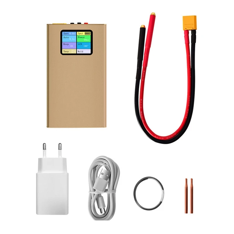 

DO-01 Handheld Spot Welder Mini Portable 1.8Inch LCD Display 10000Mah Rechargeable DIY Battery Pack Welding Tool