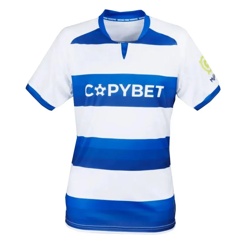 2024/25 QPR домашний белый/синий комплект Мужская молодежная Детская рубашка