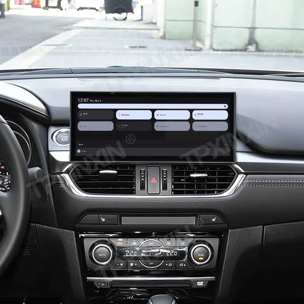 Фото 15,8-дюймовый мультимедийный центр Qualcomm для Mazda 6 Atenza 2017-2019 с Android Auto, GPS-навигацией, аудиосистемой, автомагнитолой и головным устройством №3