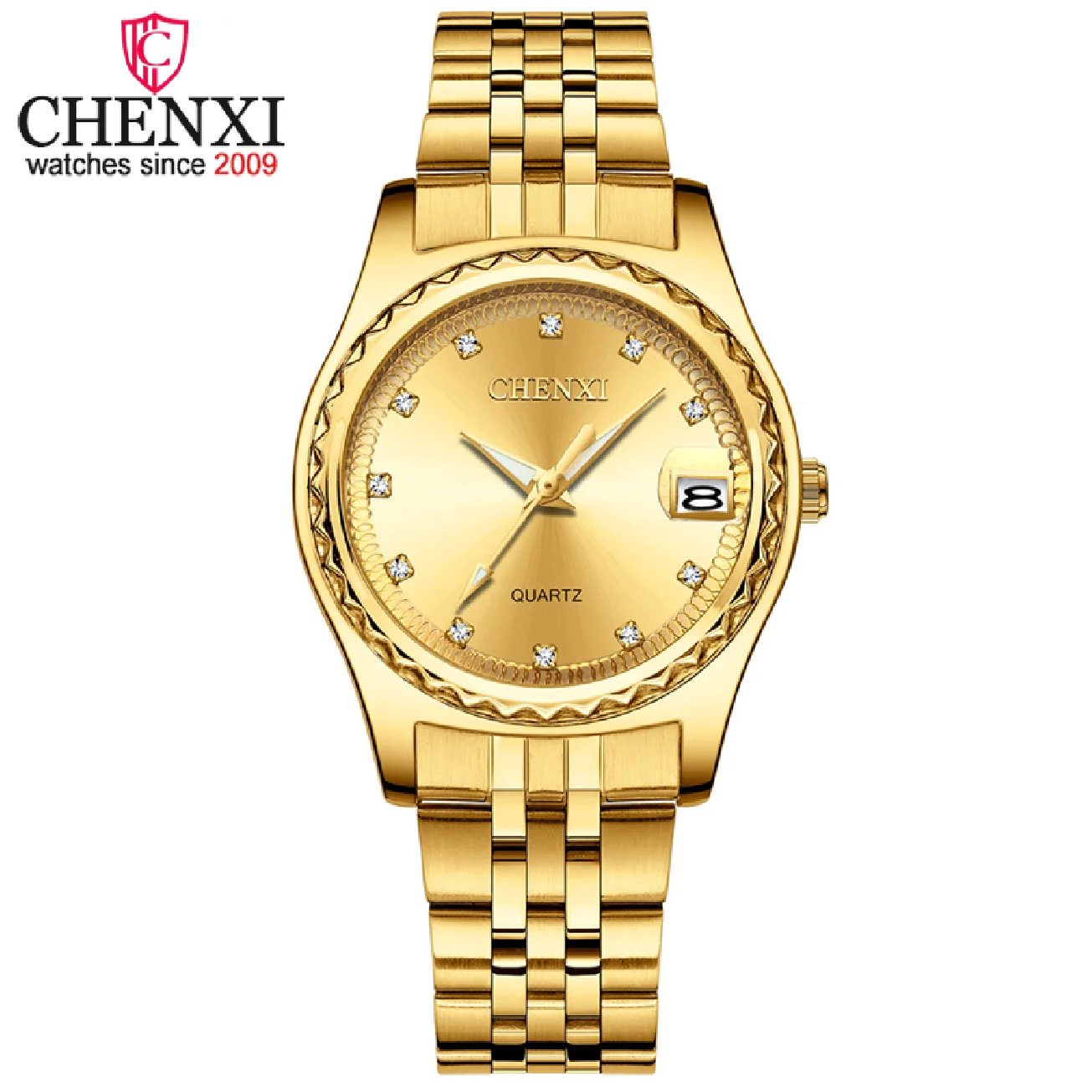 CHENXI Luxury New Women Calendar Watch Fashion Waterproof Analog Quartz Wrist Watch Dress Ladies Watches Gift for Girls Wife enlarge