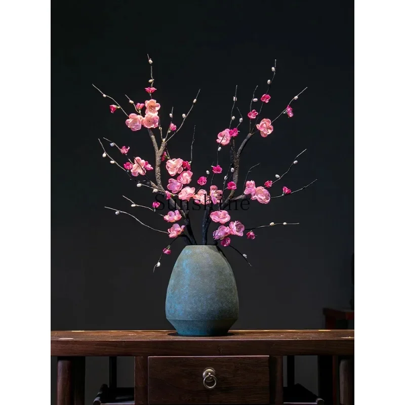 Цветочная композиция для гостиной веранды телевизионный шкаф стойка украшения