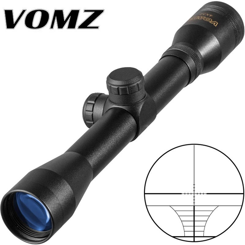 

VOMZ 4x32 Scope Five Lines Centerline Hunting Optical Hare Short Air Rifle Scope Tactical Sight Shooting Airsoft Guns Riflescope