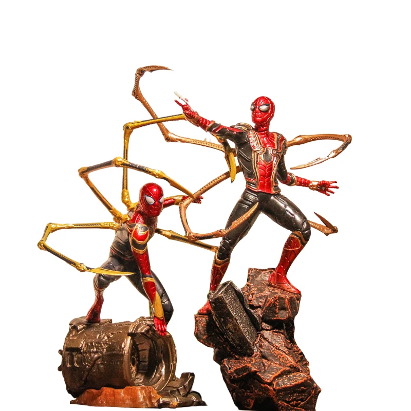 Pvc Iron Spider Figma Movie Model Collection Toys Boy Gift
