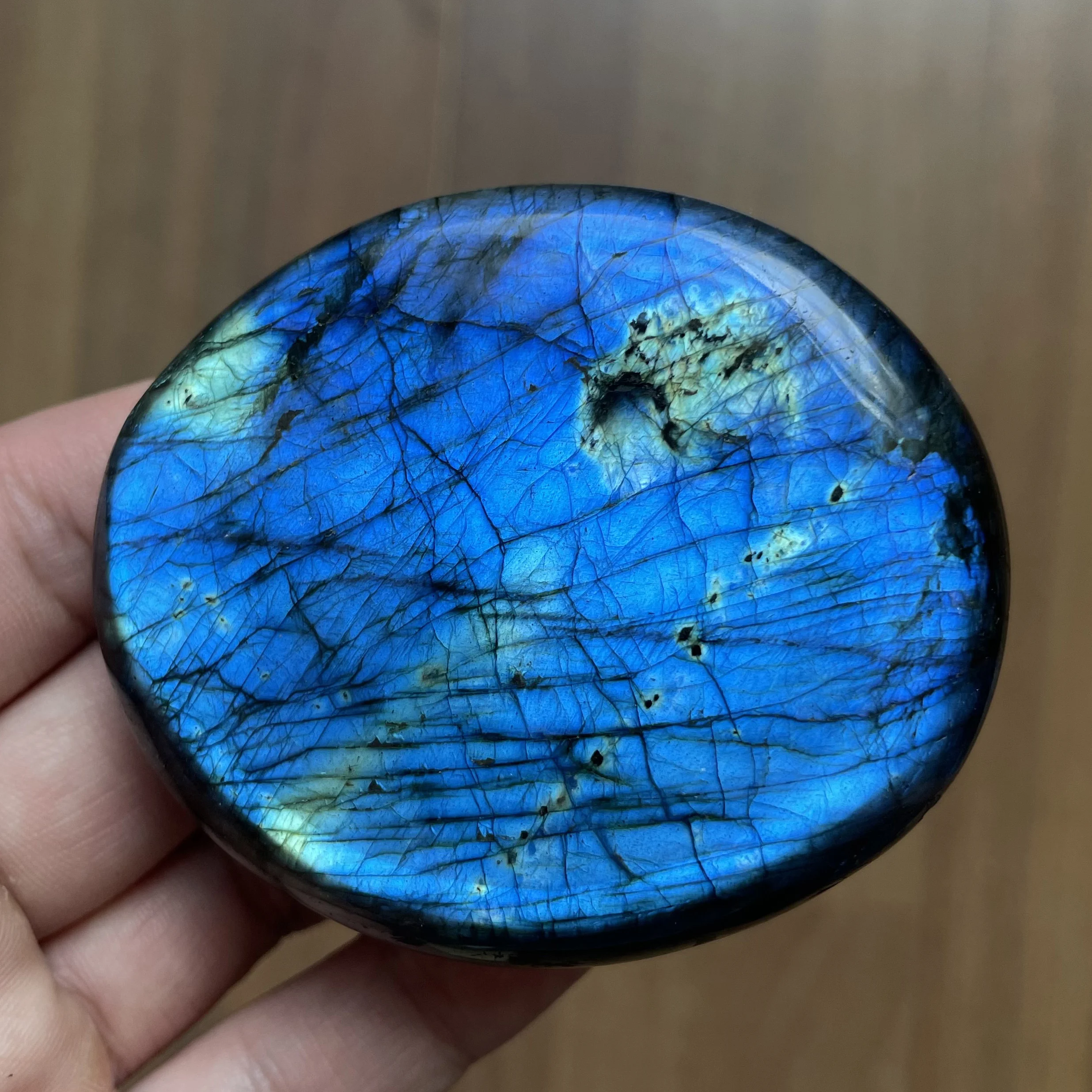 Природный камень, лабрадорит, хрустальное украшение, полированная кожа, лечебный камень, кварц, подарок рейки, духовные украшения