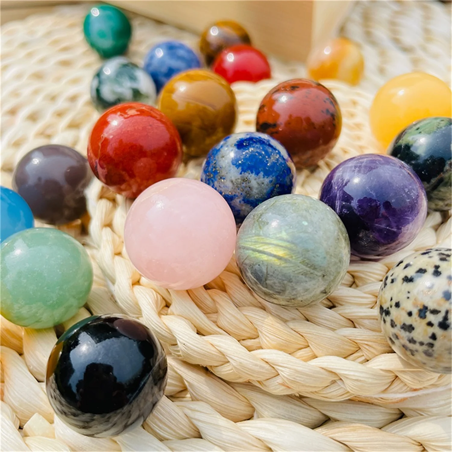 1 шт. мини-Сфера из натурального кристалла 20 мм