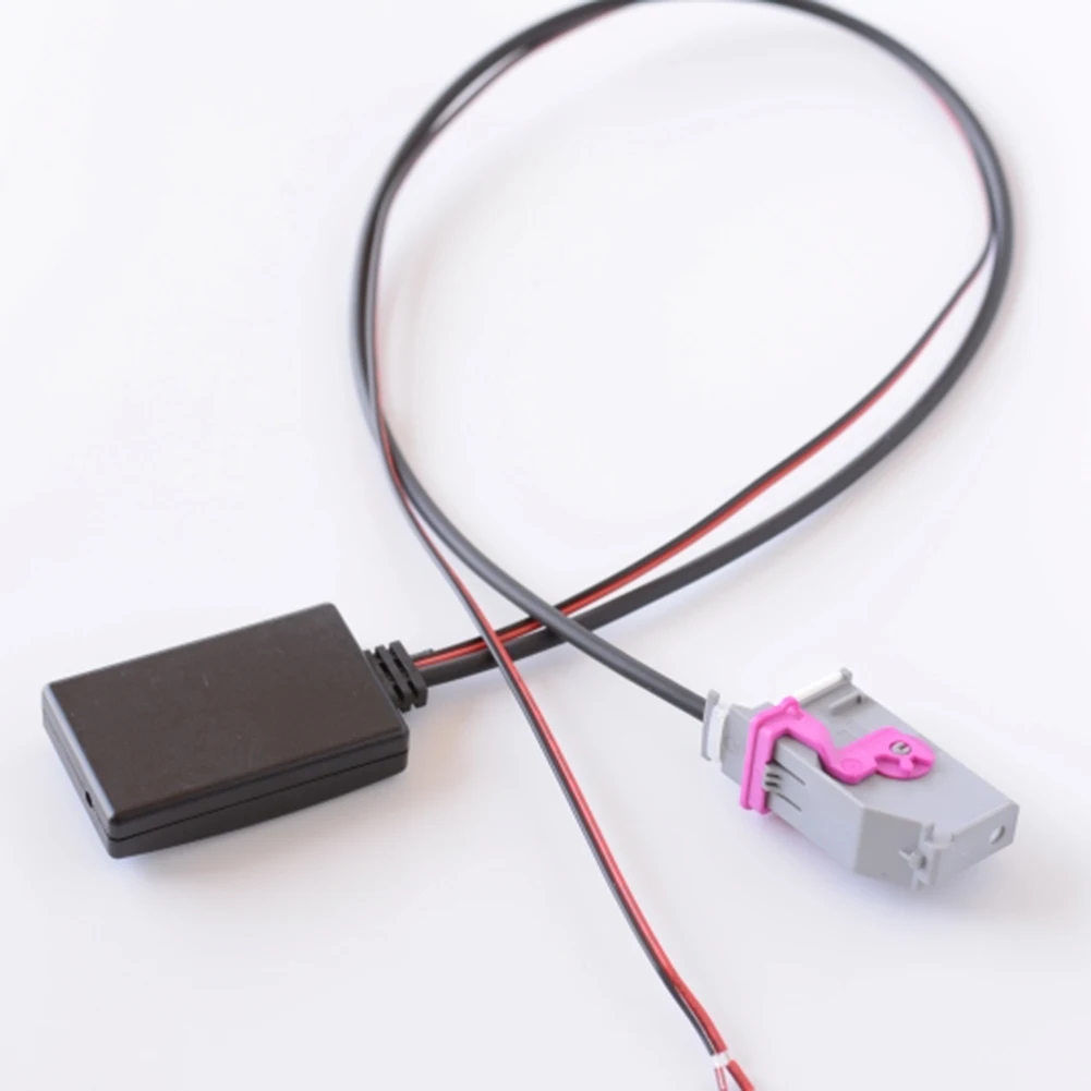 Совместимый автомобильный музыкальный адаптер AUX Bluetooth входной аудиокабель для