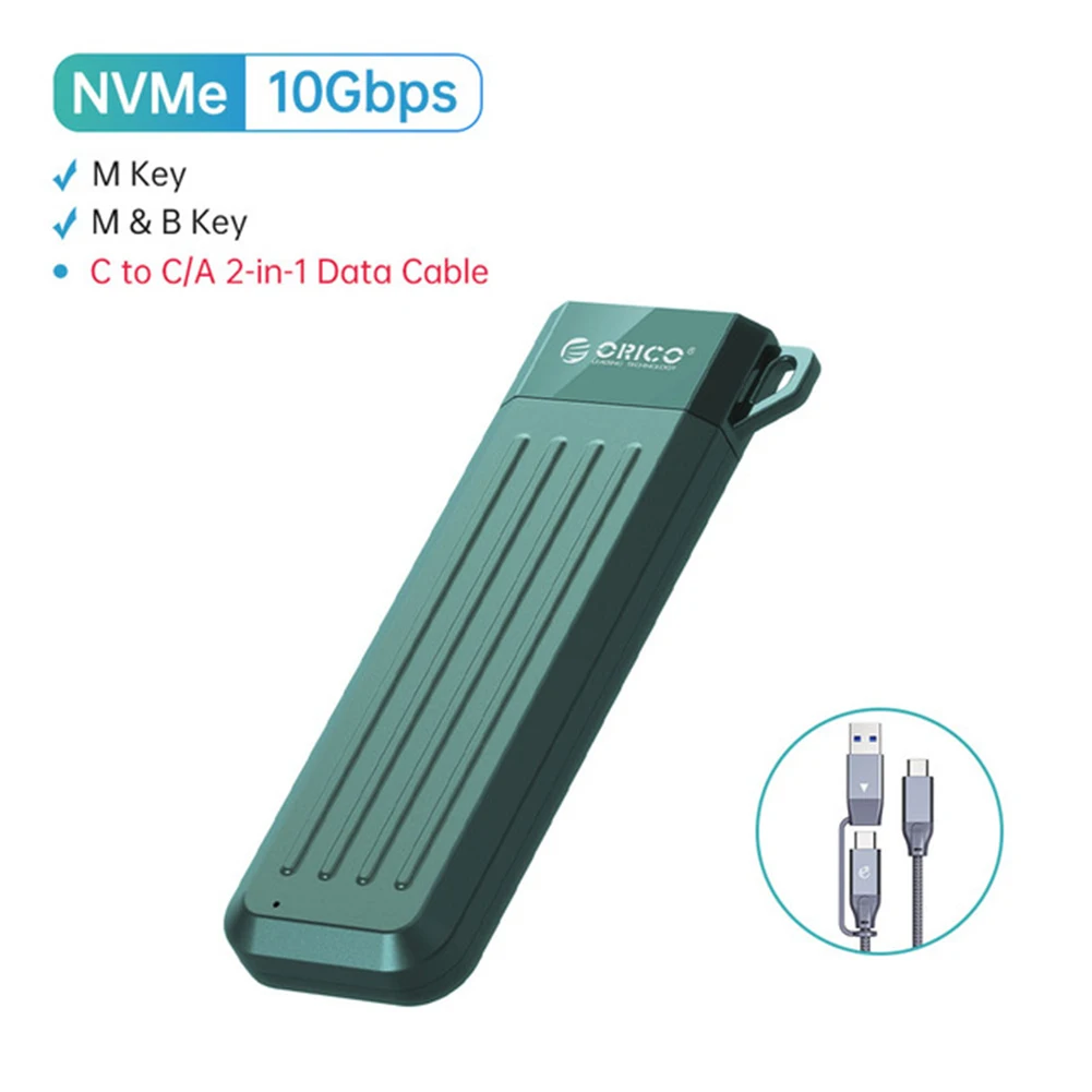

Внешний корпус ORICO USB3.2 Type-C на SATA3.0/NVME