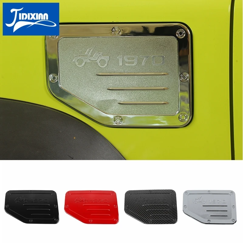 

JIDIXIAN ABS Car Fuel Tank Cap Decoration Cover for Suzuki Jimny 2019 2020 2021 2022 Exterior Tank Covers Accessories