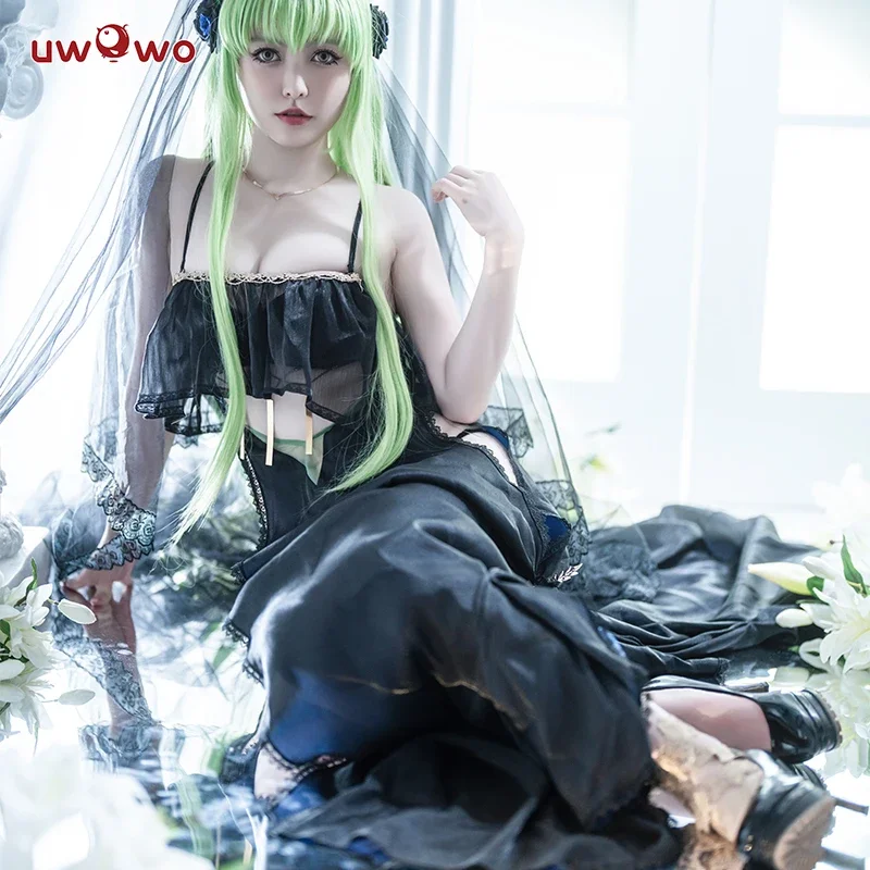 Последняя партия lelouchh black bride ver CC. Костюм для косплея C. Косплейное платье Lelouchh