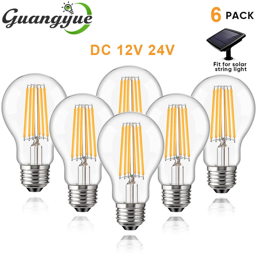 

Светодиодная лампа Grensk E27 A19 6Вт тёплый белый