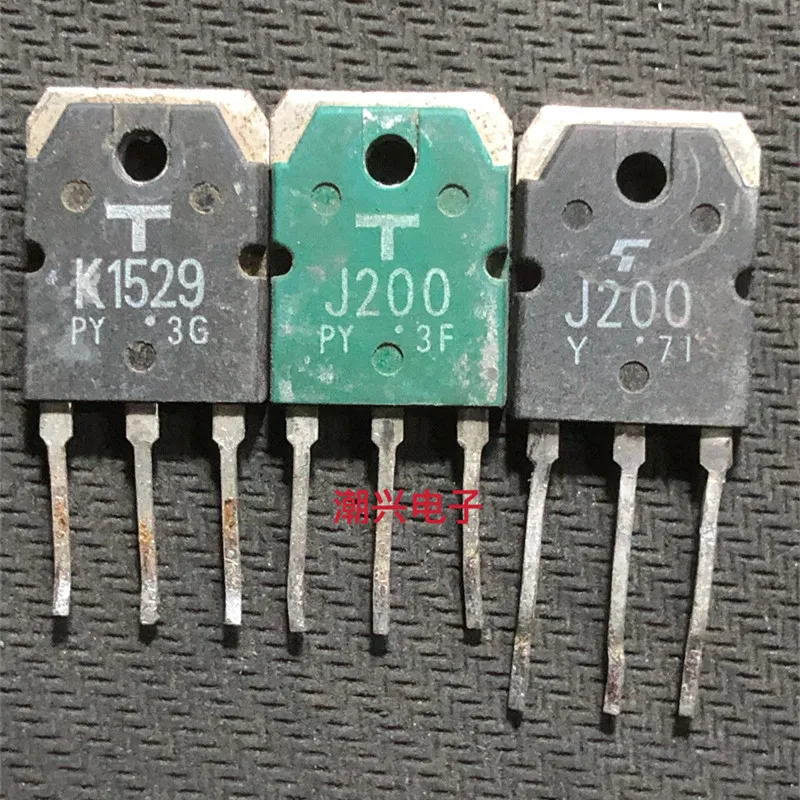 

1pair Original Used Goods 2SJ200 2SK1529 J200 K1529 Audio Amplifier Pairing Tube