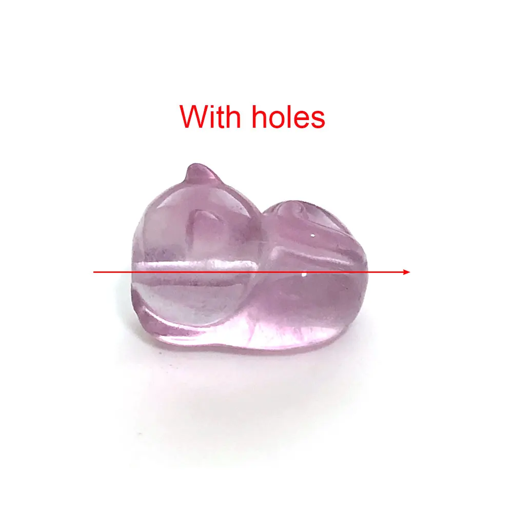 

2 штуки, флюорит, фигурки кошек