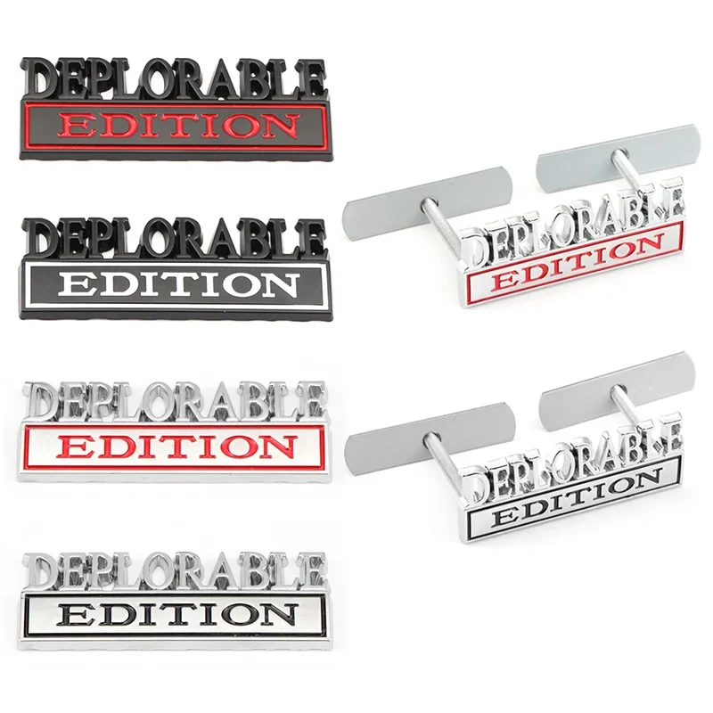 Автомобильный значок на переднюю решетку капота для Deplorable Edition с логотипом Subaru