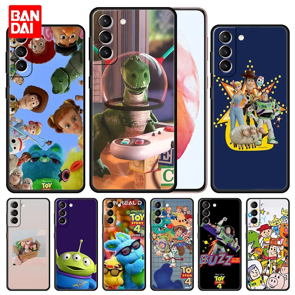 

Cover Case for Samsung Galaxy S20 FE S21 S10 S9 Plus Ultra 5G S20fe S21fe S20ultra Bag Capa Disney Cartoon Toy Story Aliens
