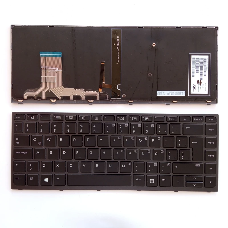 Клавиатура US/SP/LA/BR/UK English для ноутбука HP ZBook Studio G3 Mobile US с подсветкой клавиш 841681-001 PK131C41A00.