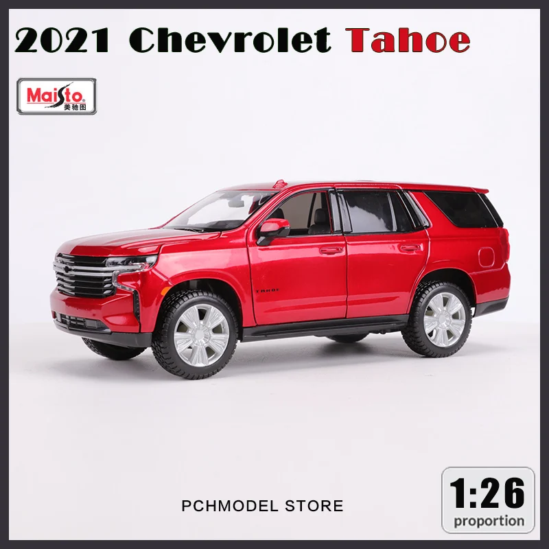 

Модель автомобиля Maisto 1:26 2021 Chevrolet Tahoe из сплава